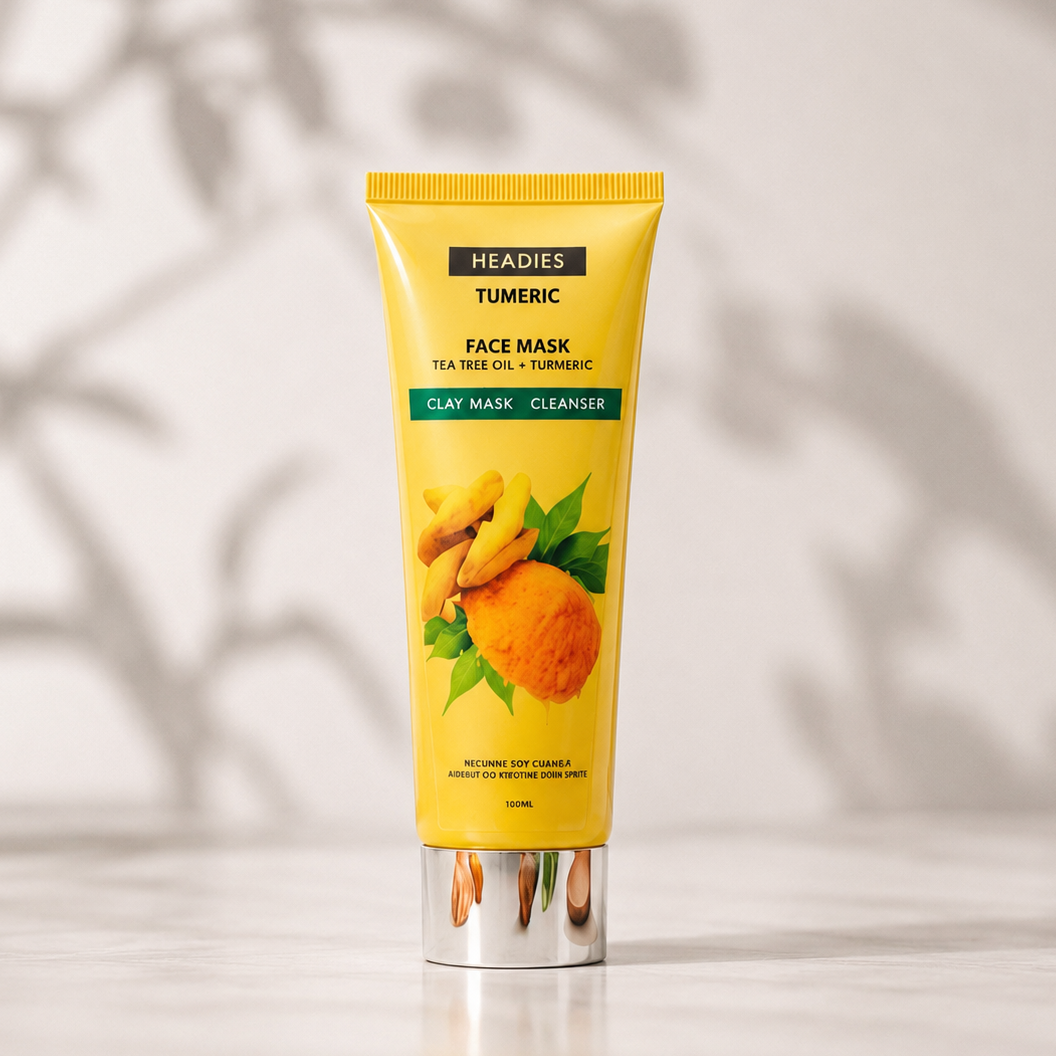 Turmeric face mask